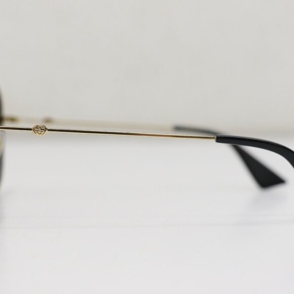 GUCCI GG062S 006 Black/White Fashion Aviator 140mm 57-17mm Sunglasses - Picture 13 of 15